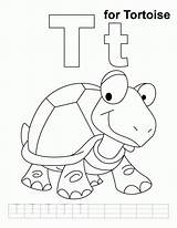 Coloring Tortoise Pages Practice Letter Handwriting Alphabet Preschool Printable Worksheets Turtle Kids Sheets Colour Colouring Crafts Bestcoloringpages Phonics Writing Activities sketch template