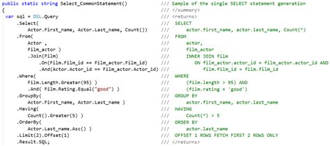 faster visual  programming sql query building    major