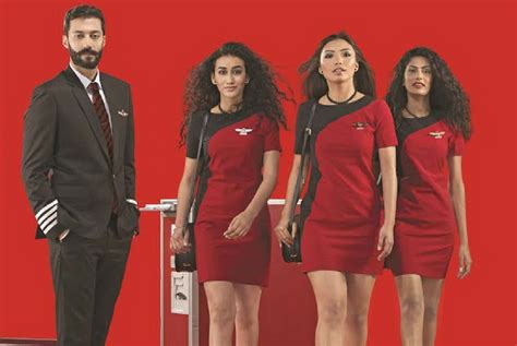 spicejet to dress its air hostesses in a red hot spicy uniform curly