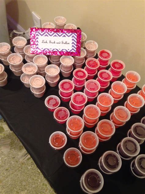 Jello And Pudding Shots Can T Have A Pure Romance Party Without The