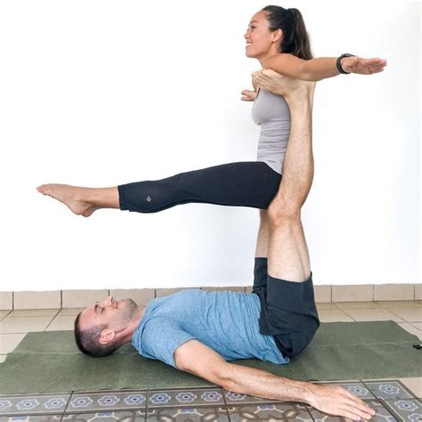 couples yoga poses  easy medium  hard duo yoga poses
