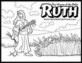 Ruth Boaz Naomi Rut Decidir Debemos sketch template