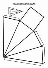 Cuerpos Armar Geometricas Geometricos Prisma Cuadrangular Prismas Triangular Geométricas Geométricos Piramide Geometric Piramides Geometrica Geometrico Cubo Geométrico Cuadrada Planas Printable sketch template