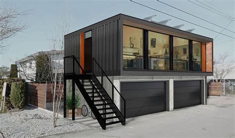 cargo crate homes  cost shipping container homes conex house shipping container home