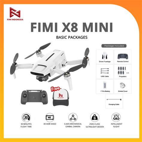 promo fimi  mini drone km  axis camera  version combo