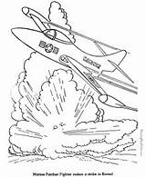 Coloring Pages Forces Armed Military Jet Avion Printable Coloriage Kids sketch template