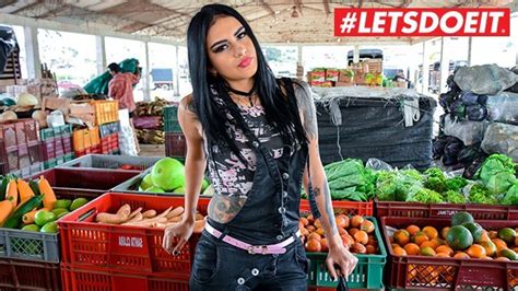 letsdoeit stunning tattooed latina picked up from the market gets