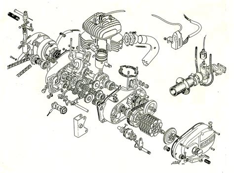 bultaco engine exploded view bultaco engine exploded view flickr