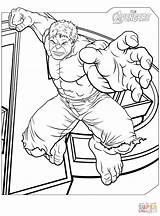 Coloring Hulk Avengers Pages Printable Incredible Supercoloring Sheets Coloriage Print sketch template