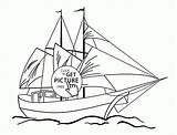 Coloring Pages Transportation Vessel Water Wuppsy Kids Color Sailing Truck Preschool Printables Getdrawings Getcolorings sketch template