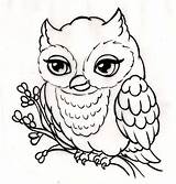 Owl Tattoo Coloring Outline Drawing Drawings Owls Metacharis Deviantart Cute Simple Tattoos Barn Traditional Pages Basic Easy Baby Feather Clipartmag sketch template