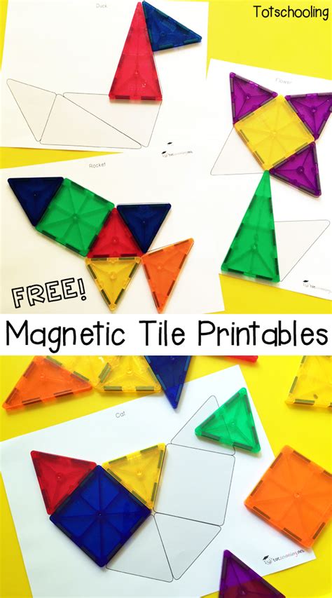 magna tile printables printable world holiday