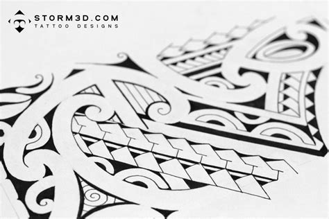 Maori Inspired Tattoo Designs And Tribal Tattoos Images