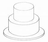 Cake Outline Template Printable Templates Drawing Birthday Tier Wedding Clipart Cakes Vector Drawn Blank Coloring Tiered Sketch Drawings Decorating Clipartmag sketch template