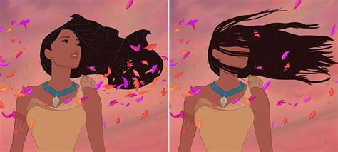 Disney Princesses With Realistic Hair