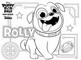 Pals Rolly Tots Hissy Pug Roli Everfreecoloring Puppies Quoet Rufus Cachorros Desenhosparacolorir sketch template