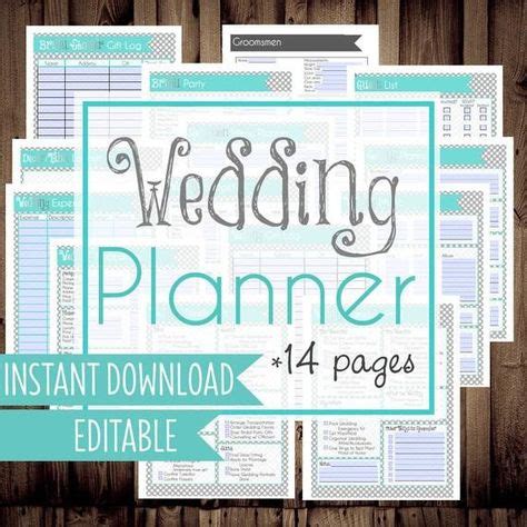 printable wedding binder templates   wedding