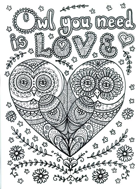 love coloring pages  adults  ld