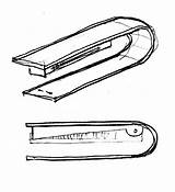 Stapler Drawing Clipartmag sketch template