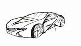 Bmw I8 Coloring Pages Ausmalbilder Template sketch template
