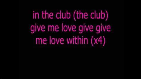 The Cataracs Club Love Lyrics Youtube