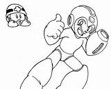 Coloring Mega Man Pages Colouring Kids Via sketch template