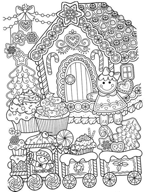 pinterest christmas coloring pages  adults patricia sinclairs