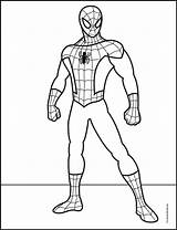 Spiderman Artprojectsforkids sketch template