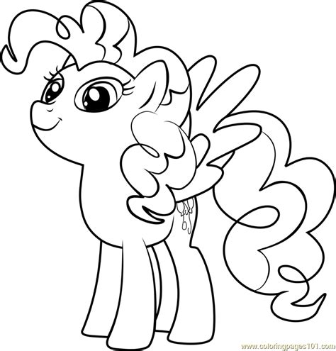 surprise coloring page    pony friendship  magic
