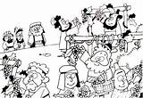 Vineyard Workers Coloring Bible Pages Parables Parable Sunday Crafts Jesus School Kids Vigna Testament Dibujos Church Colorear Para Children Obreros sketch template