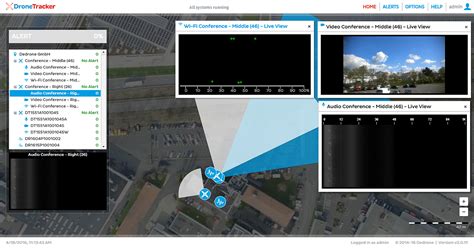 screenshot dronetracker software   views full drone