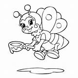 Bumble Getcolorings Bumblebe sketch template
