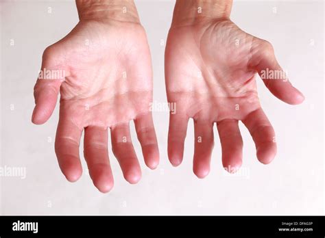 outstretched empty hands palms  stock photo alamy