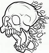 Coloring Skull Pages Adults Sugar Printable Comments sketch template