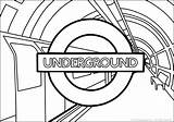 Underground Anglia Inglaterra Coloringpages24 Drukuj Drucken sketch template