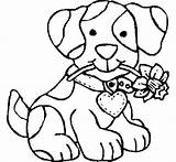 Lab Coloring Puppy Pages Printable Getcolorings sketch template