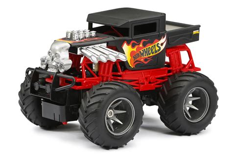 bright rc  scale hot wheels monster truck bone shaker
