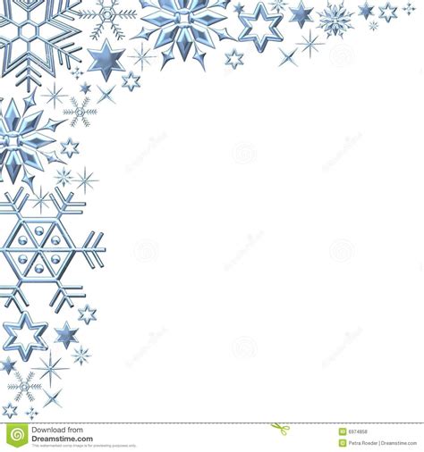 christmas snowflake clipart border   cliparts  images