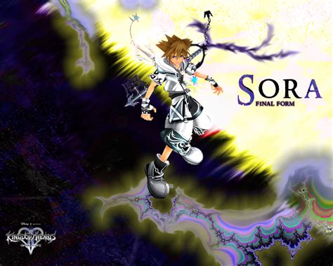 Kingdom Hearts Wallpaper Sora Final Form Minitokyo
