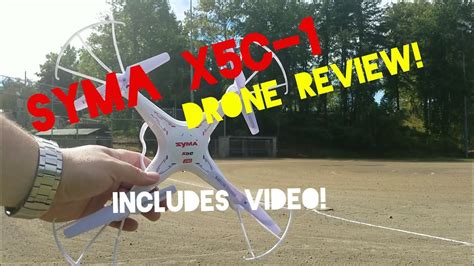 syma xc  dronequadcopter review includes sample video footage youtube