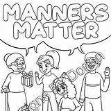 Manners Ampliar Haz sketch template