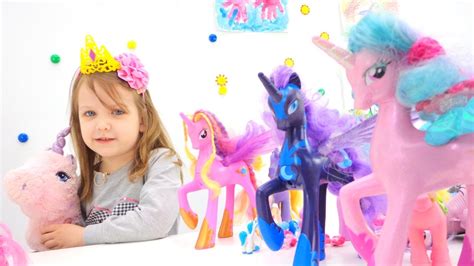Видео для девочек Май Литл Пони Мультики с игрушками youtube