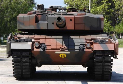greece unveils leopard  tank upgrade package militarnyi