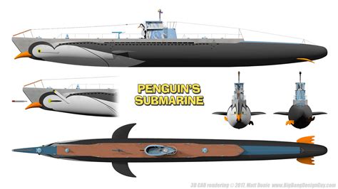 penguins pre atomic submarine schematics  ravendeviant  deviantart