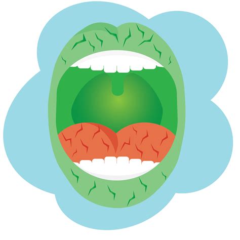 illustration  dry mouth  tongue