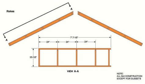 storage shed plans blueprints  constructing