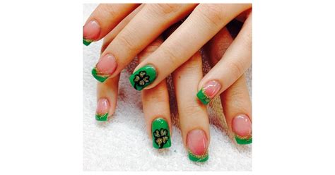 Glossy And Glam Best St Patrick S Day Nail Art From