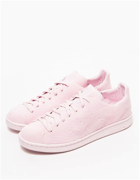 adidas stan smith primeknit  pink stan smith sneakers