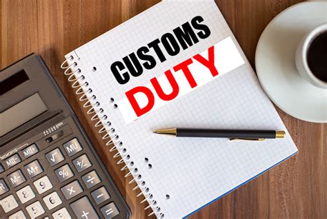 customs duty level logistics  contracting