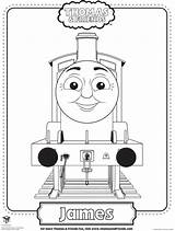 Coloring Pages Thomas Tank Printable Engine Friends Train James Colouring Bad Printables Print Stripes Case Sheets Kids Book Rocks Pdf sketch template
